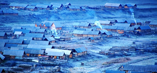 新疆阿勒泰禾木村旅游景点图片