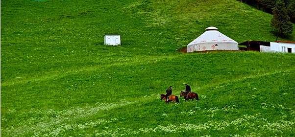 新疆乌鲁木齐南山牧场风景区图片
