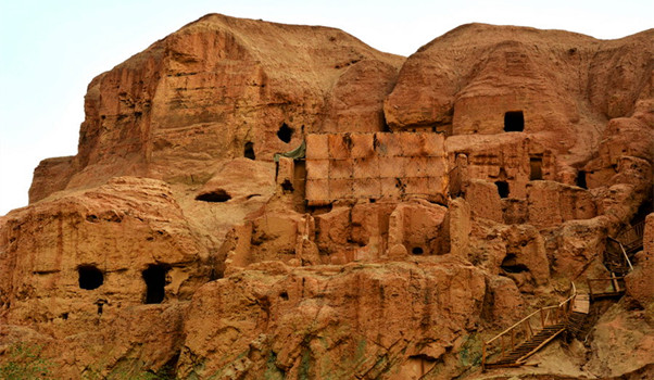 新疆吐鲁番鄯善吐峪沟千佛洞景区图片