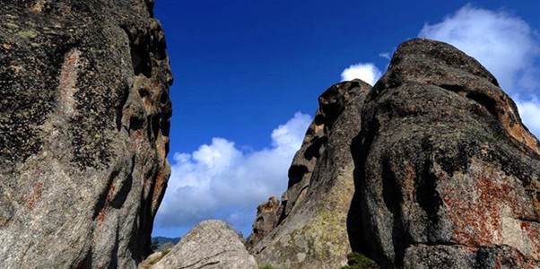 新疆阿勒泰冲乎尔伊列克石林景区图片